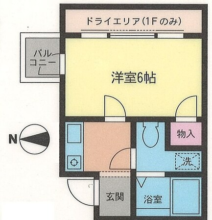 レヴォリューションの物件間取画像